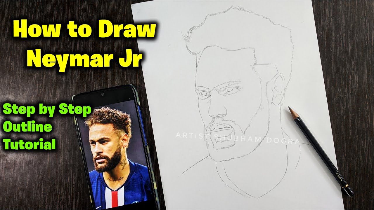 Alex gonçalves_drawing - Drawing |Neymar Jr - Brazillian